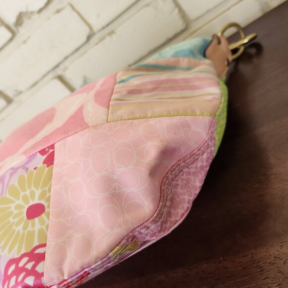 Coach Special Edition Patchwork Hobo Satchel Purse - Picture 10 of 16
